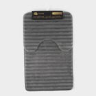 Коврики для ванной и туалета SAVANNA «Оливия», 2 шт., 40×50 см, 50×80 см, серые - Фото 6