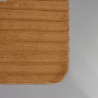 Коврики для ванной и туалета SAVANNA «Оливия», 2 шт., 40×50 см, 50×80 см, коричневые - Фото 3