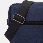 Сумка мужская, цвет синий - фото 24628529