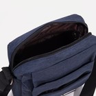 Сумка мужская, цвет синий - фото 24628530