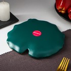 Блюдо для фруктов Доляна «Кувшинка», 20×19 см, зелёное - Фото 3