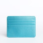 Картхолдер, цвет голубой - Фото 1