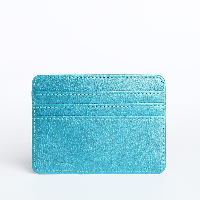 Картхолдер, цвет голубой - Фото 1