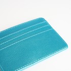 Картхолдер, цвет голубой - Фото 3