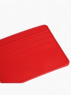 Картхолдер, на 3 карты, отделение для купюр, красный - Фото 2