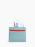 Картхолдер, на 3 карты, отделение для купюр, голубой - Фото 4