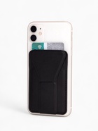 Картхолдер на телефон клеящийся, с подставкой, чёрный - Фото 3