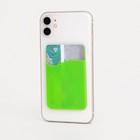 Картхолдер на телефон, цвет зелёный - фото 319058568