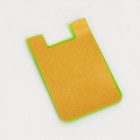 Картхолдер на телефон клеящийся, цвет зелёный - Фото 3