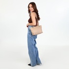 Сумка женская на молнии, цвет бежевый 9162162