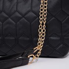 Сумка-шопер на молнии, цвет чёрный - фото 21775274