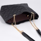 Сумка-шопер на молнии, цвет чёрный - фото 21775275