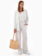 Сумка женская на молнии, цвет бежевый 9162189