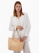 Сумка женская на молнии, цвет бежевый 9162189