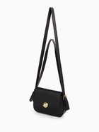 Сумка женская мессенджер на клапане, 23×6×17 см, чёрная - Фото 8