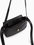 Сумка женская мессенджер на клапане, 23×6×17 см, чёрная - Фото 4