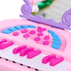 Пианино «Мечта девочки», со стульчиком, зеркалом, микрофоном - Фото 5