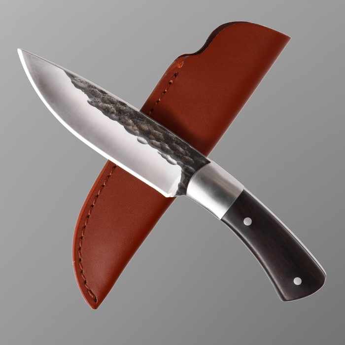 Нож охотничий "Вистан" 21,5см, клинок 120мм/4,9мм, коричневый - Фото 1