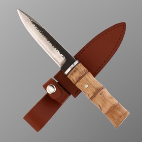 Нож туристический "Бамбук" 24см, клинок 127мм/4мм
