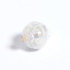 Светодиод для воздушного шара, круглый, цвет жёлтый, пластик - Фото 2