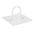 Держатель с клейкой поверхностью ТУНДРА, d=25 мм, 68×68 мм, прозрачный - Фото 14