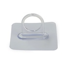 Держатель с клейкой поверхностью ТУНДРА, d=25 мм, 68×68 мм, прозрачный - Фото 24