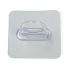 Держатель с клейкой поверхностью ТУНДРА, d=25 мм, 68×68 мм, прозрачный - Фото 26