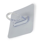 Держатель с клейкой поверхностью ТУНДРА, d=25 мм, 68×68 мм, прозрачный - Фото 27