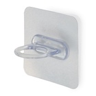 Держатель с клейкой поверхностью ТУНДРА, d=25 мм, 68×68 мм, прозрачный - Фото 29