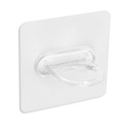 Держатель с клейкой поверхностью ТУНДРА, d=25 мм, 68×68 мм, прозрачный - Фото 15