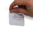 Держатель с клейкой поверхностью ТУНДРА, d=25 мм, 68×68 мм, прозрачный - Фото 33