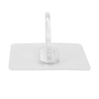 Держатель с клейкой поверхностью ТУНДРА, d=25 мм, 68×68 мм, прозрачный - Фото 17