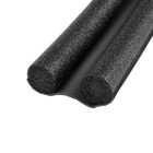 Защита от сквозняка и пыли ТУНДРА, 95х10 см, цвет черный - фото 9984769