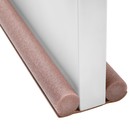 Защита от сквозняка и пыли ТУНДРА, 95×10 см, коричневая - Фото 15