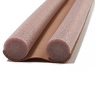Защита от сквозняка и пыли ТУНДРА, 95×10 см, коричневая - Фото 13