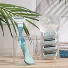 Станок бритвенный, 4 сменных кассеты - Фото 3