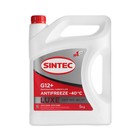Антифриз Sintec Luxe красный G12+, 5 л - Фото 4