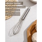 Венчик для взбивания Доляна «Стандарт», 21×4.5 см, нержавеющая сталь - Фото 2