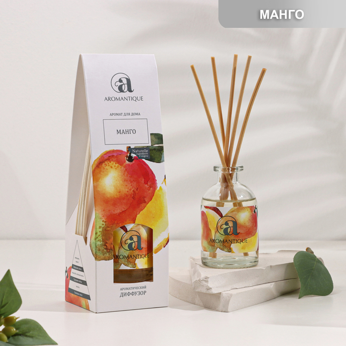 Диффузор ароматический, 50 мл, манго - Фото 1