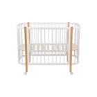 Кровать детская Polini kids Simple 350, белый-натуральная - Фото 3