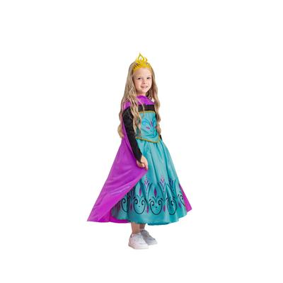 Карнавальный костюм «Эльза», платье-трансформер, жакет, диадема, р. 32, рост 122 см
