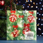 Салфетки бумажные Home Collection Classic «Украшения на новогоднюю ель», 3 слоя, 33х33 см, 20 шт - Фото 5