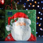 Салфетки бумажные "Art Bouquet" Добрый Дед Мороз, 3 слоя, 33x33, 20 листов - Фото 1