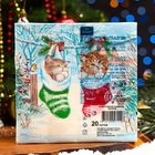 Новогодние салфетки бумажные Art Bouquet «Новогодний подарок Котята», 3 слоя, 33x33 см, 20 шт - Фото 5