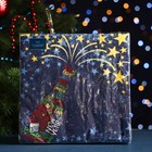 Салфетки бумажные "Art Bouquet" Новогодний салют, 3 слоя,33x33, 20 листов - фото 9985136