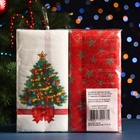 Салфетки бумажные «Новогодняя ель», 2 слоя, 20 шт. - Фото 5