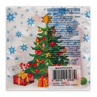 Новогодние салфетки бумажные Desna Design «Дед Мороз и ель», 1 слой, 24x24 см, 40 шт - Фото 3