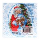 Салфетки новогодние бумажные Desna Design «Дед Мороз и Снегурочка», 1 слой, 24×24 см, 40 шт. - Фото 3