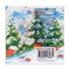 Салфетки новогодние бумажные Desna Design «Дед Мороз с подарками», 1 слой, 24x24 см, 40 шт - Фото 3