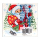 Салфетки новогодние бумажные Desna Design «Дед Мороз», 1 слой, 24×24 см, 40 шт. - Фото 3